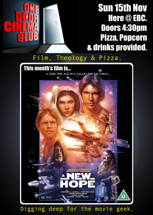 The first film released in the Star Wars saga, although it actually sits as Episode 4 within that storyline.