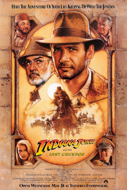 Poster for Indiana Jones and the Last Crusade